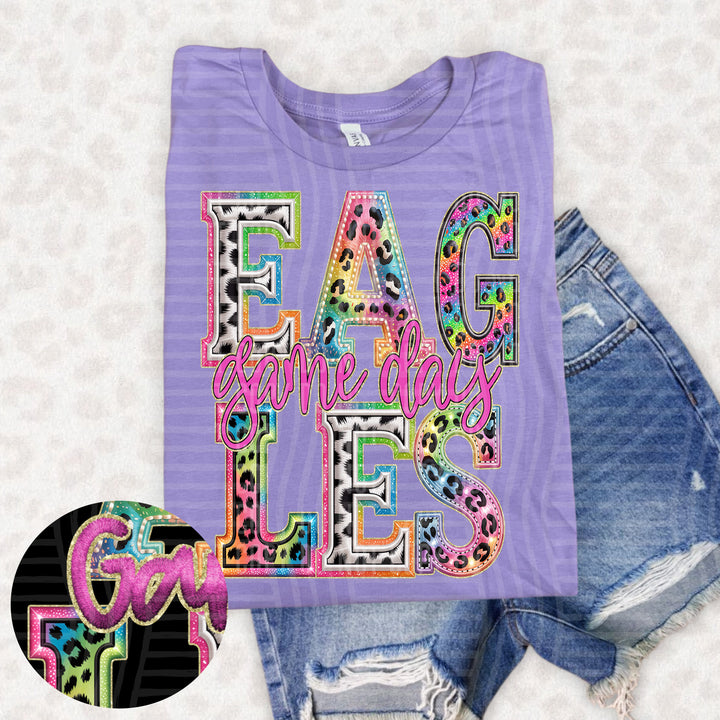 Rainbow Mitchymatchy DTF Print