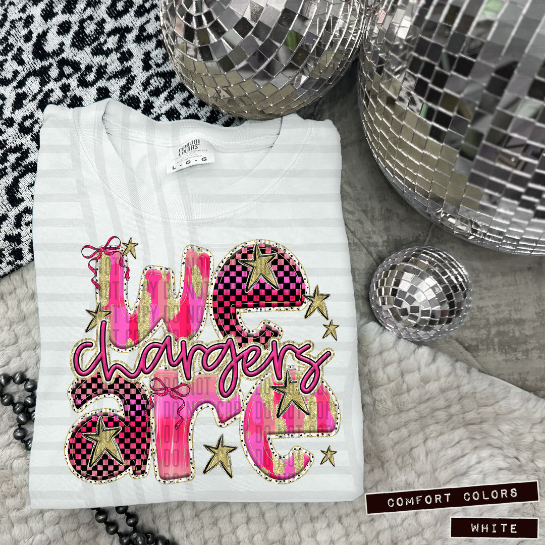 Pink We Are DTF Print