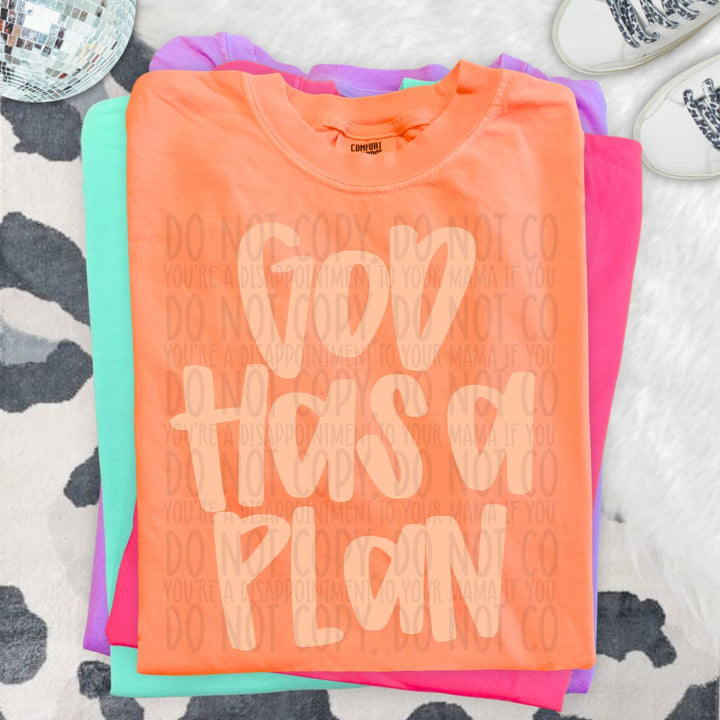 God Has A Plan DTF Print
