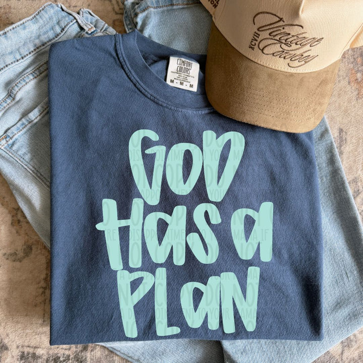 God Has A Plan DTF Print
