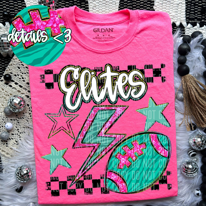 Football Bolt DTF Print