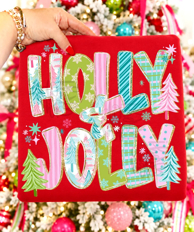 Holly & Jolly DTF Print
