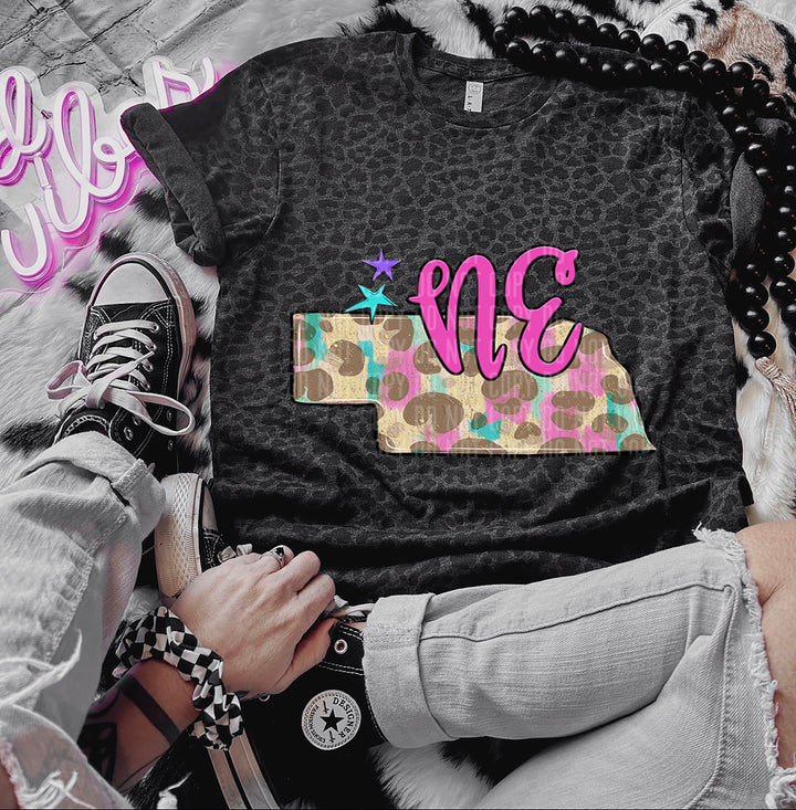 Preppy Bright States DTF Print