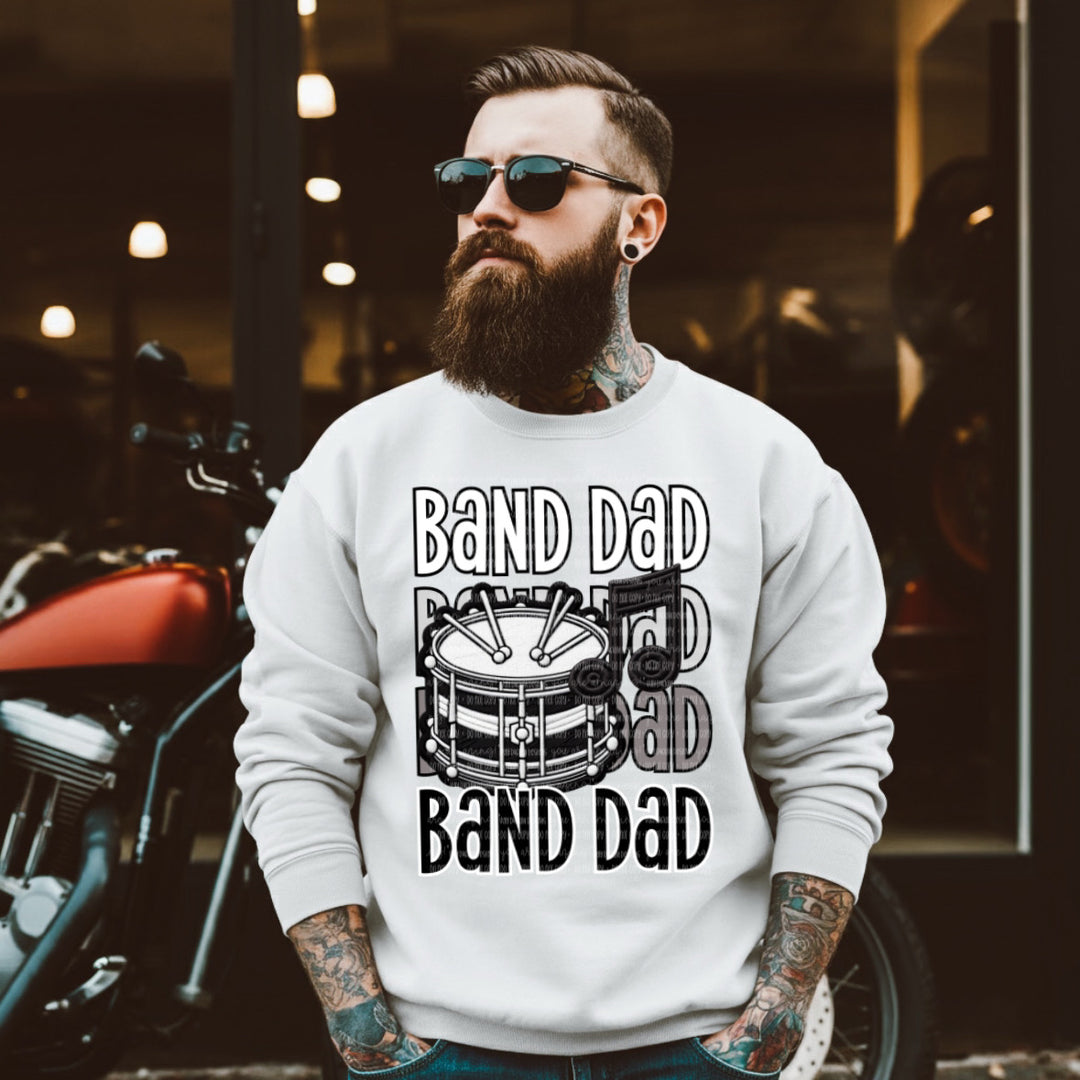 Band Dad DTF Print