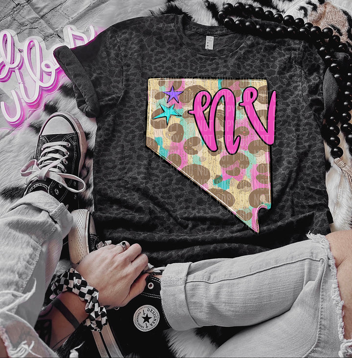 Preppy Bright States DTF Print
