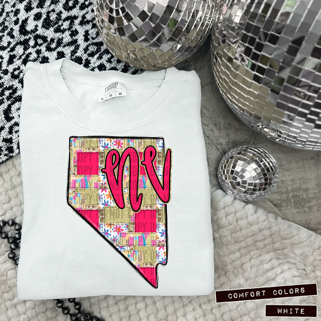 Patches States DTF Print
