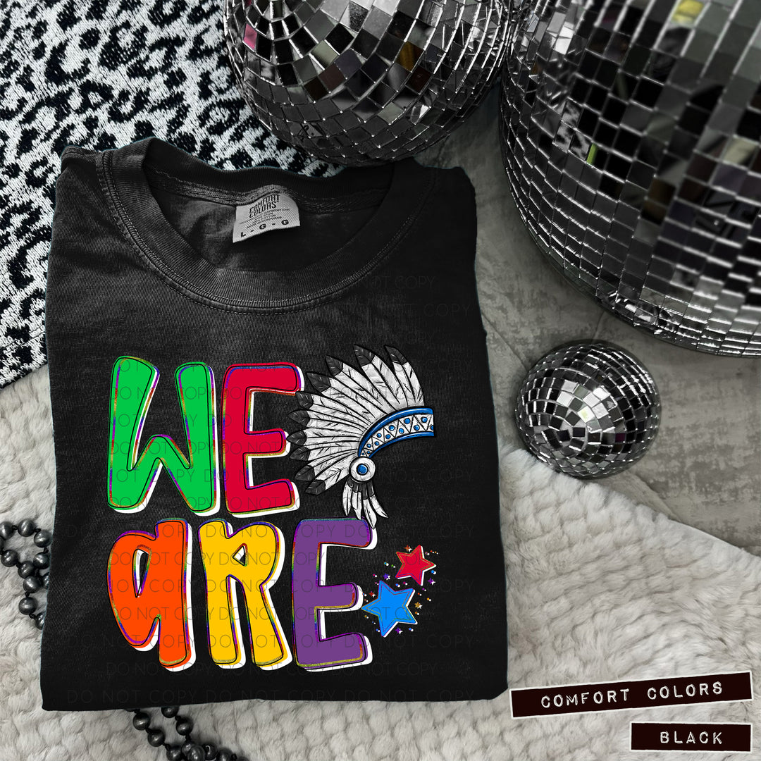 We Are Mascot Heads DTF Print