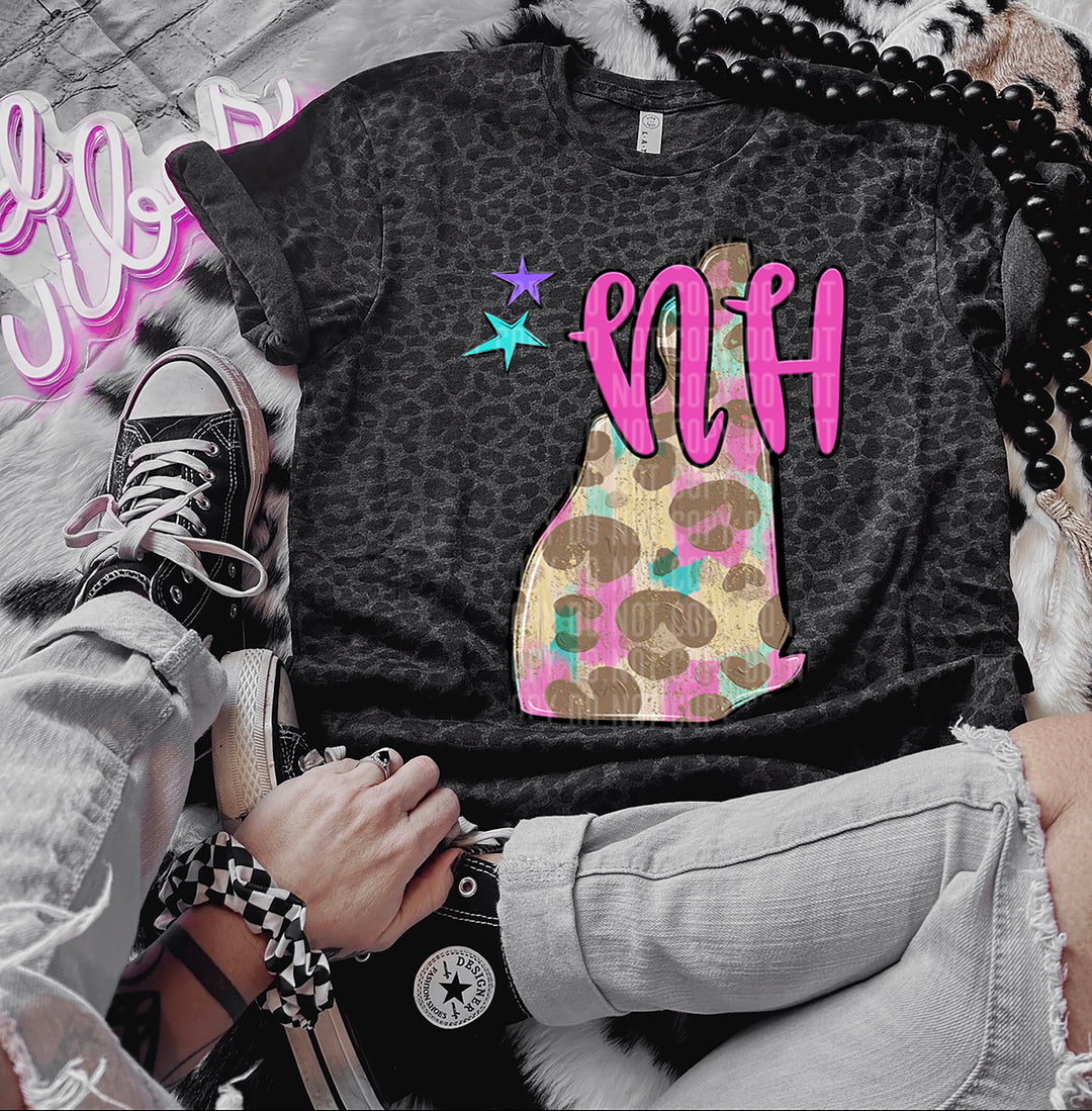 Preppy Bright States DTF Print