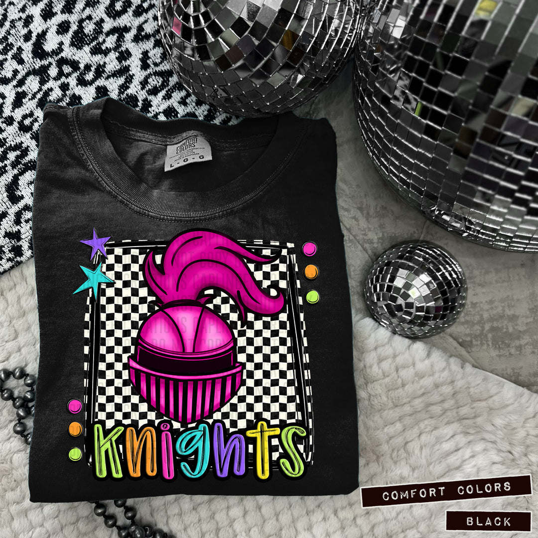 Preppy Bright Mascots Round 2 DTF Print