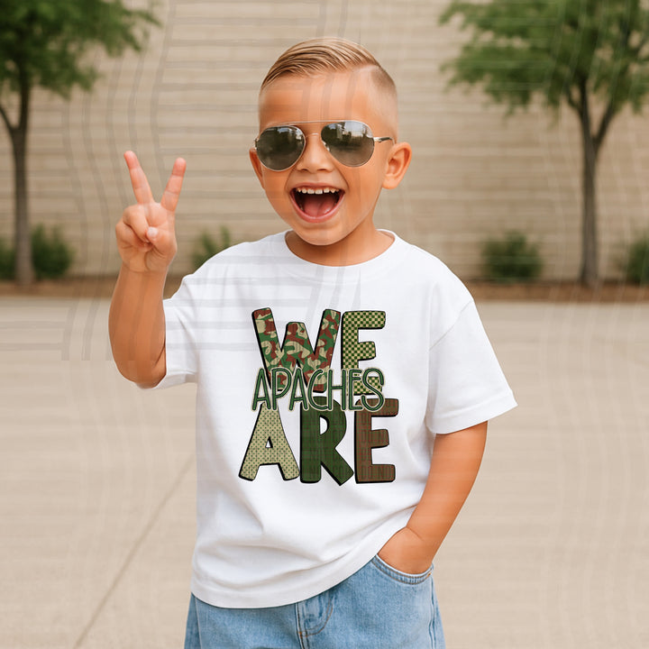 We Are Camo DTF Print