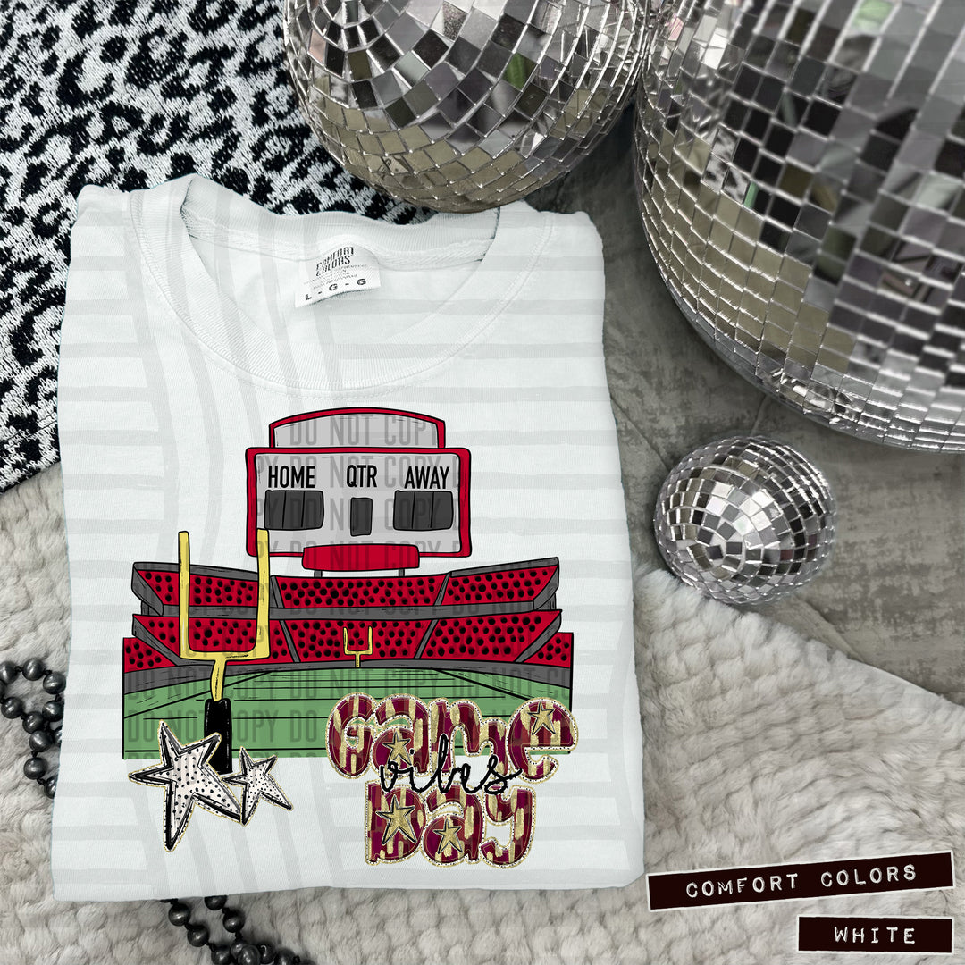 Game Day Stadiums DTF Print