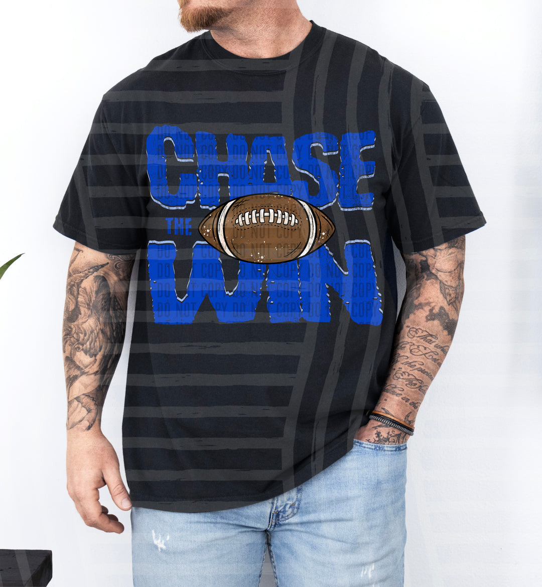 Chase The Win Football DTF Print