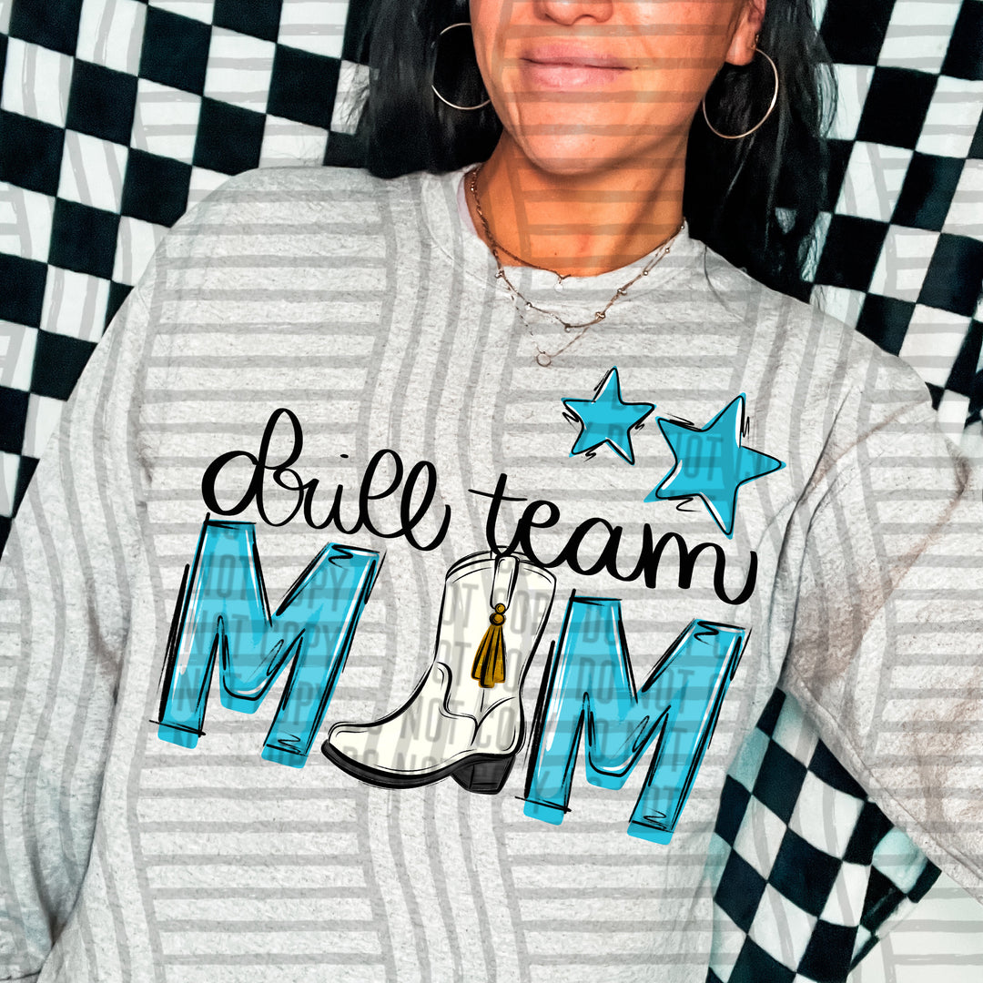 Sports Mom Drill Team DTF Print
