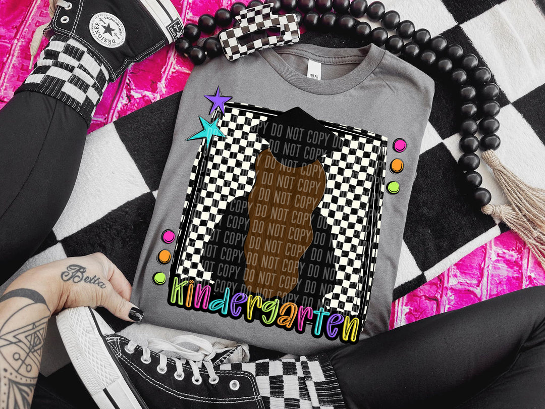 Preppy Bright Senior DTF Print