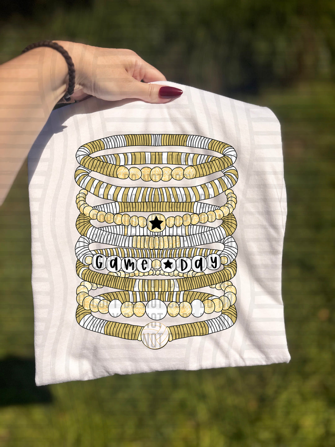 Volleyball Bracelets DTF Print