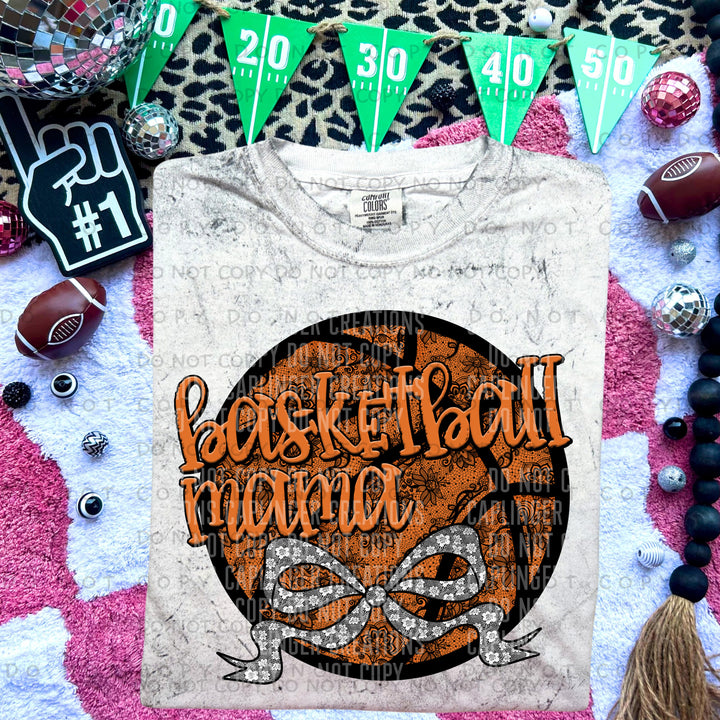 Mama Lace Sports Ball DTF Print