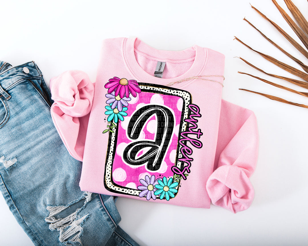 Floral Bloom DTF Print