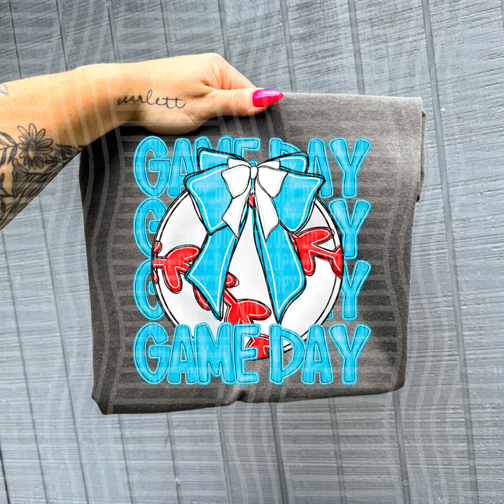 Game Day Sports Balls DTF Print