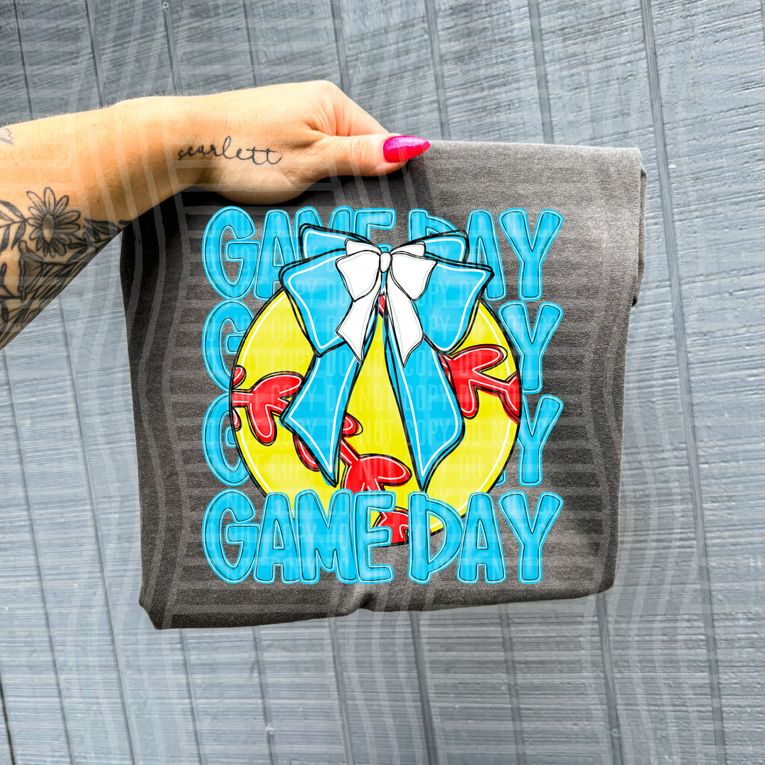 Game Day Sports Balls DTF Print
