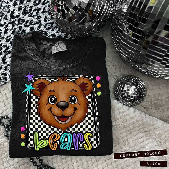 Preppy Bright Mascots Round 2 DTF Print