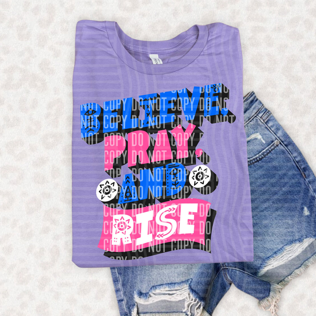 Bright Faith DTF Print