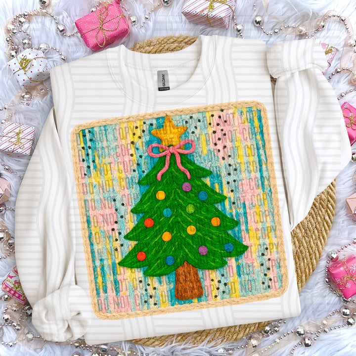 Yarn Christmas DTF Print