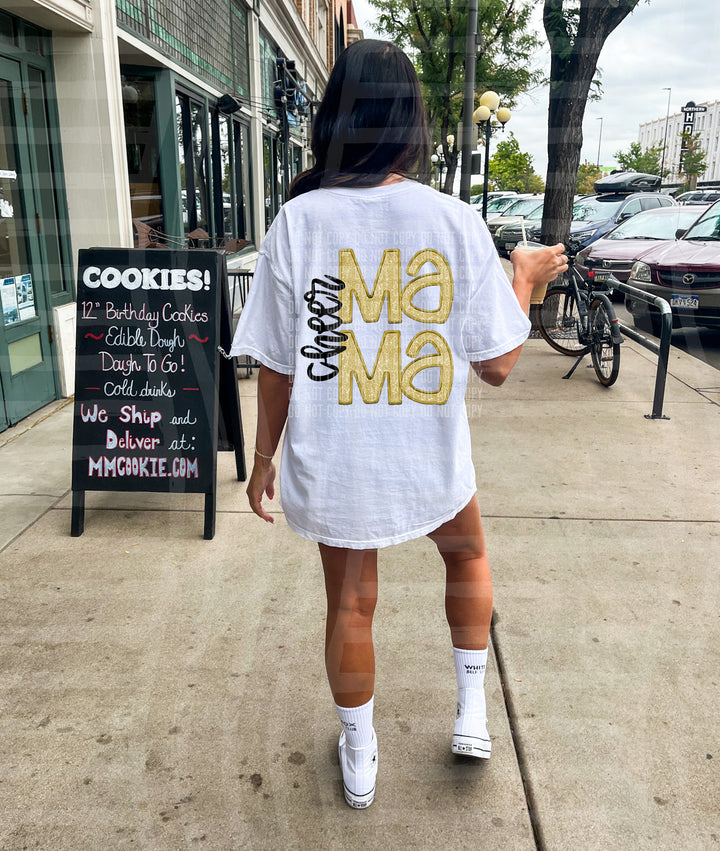 Sports Mama Cheer DTF Print