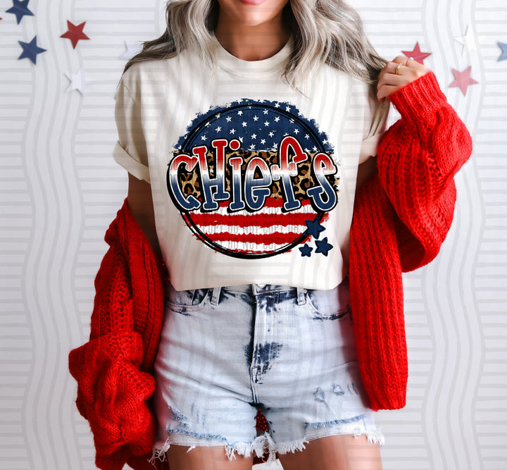 Flag Rounds Mascots DTF Print