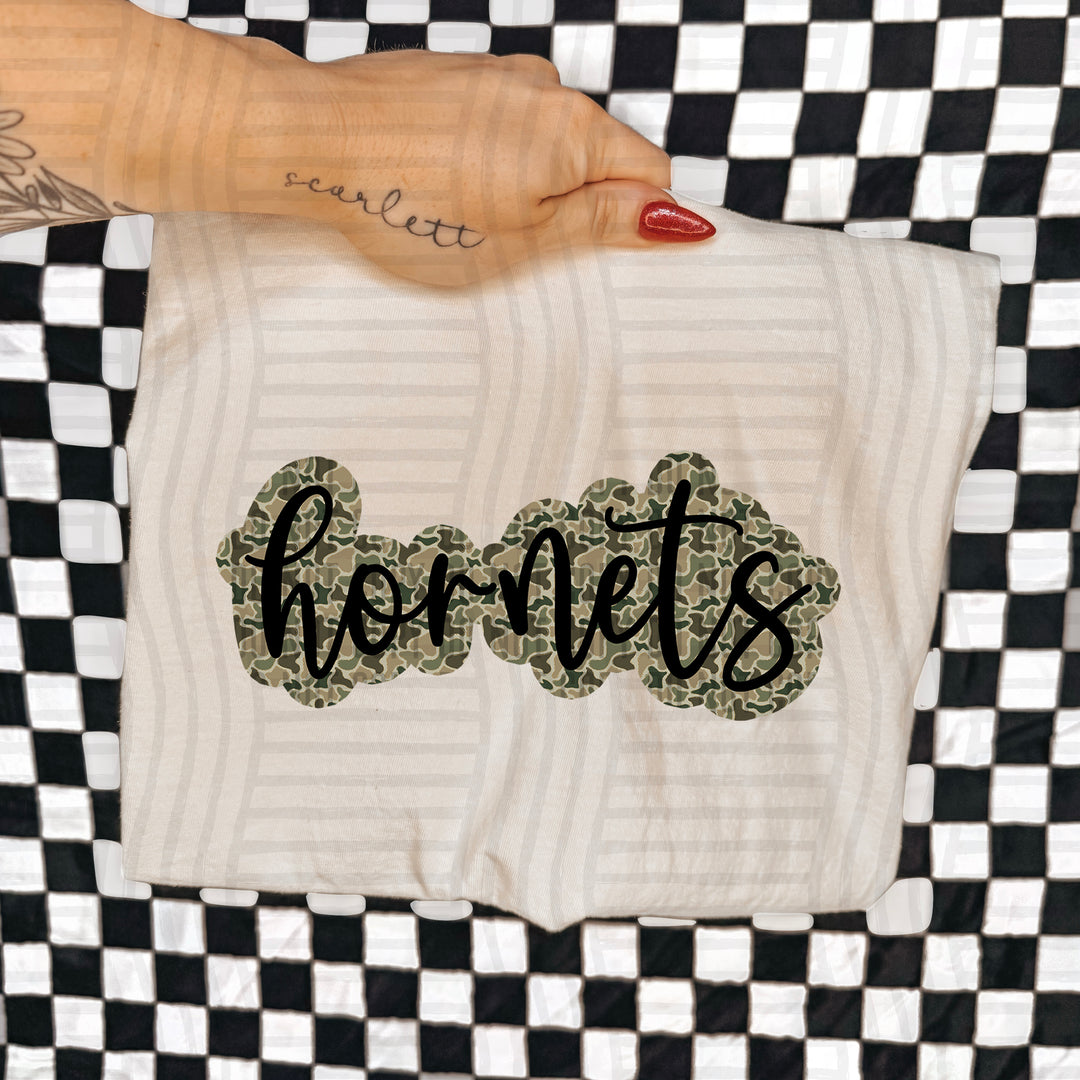 Camo Mascots DTF Print