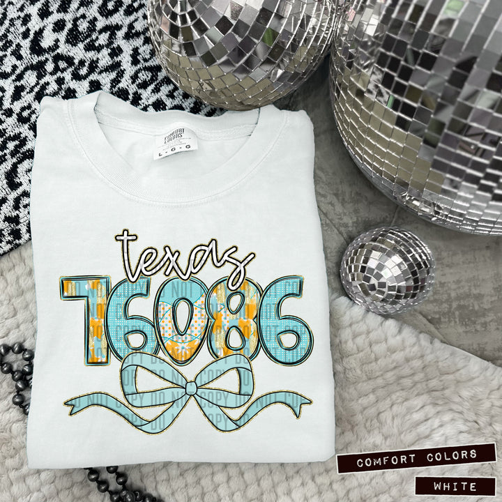 Dotted Daisy Zip Codes DTF Print