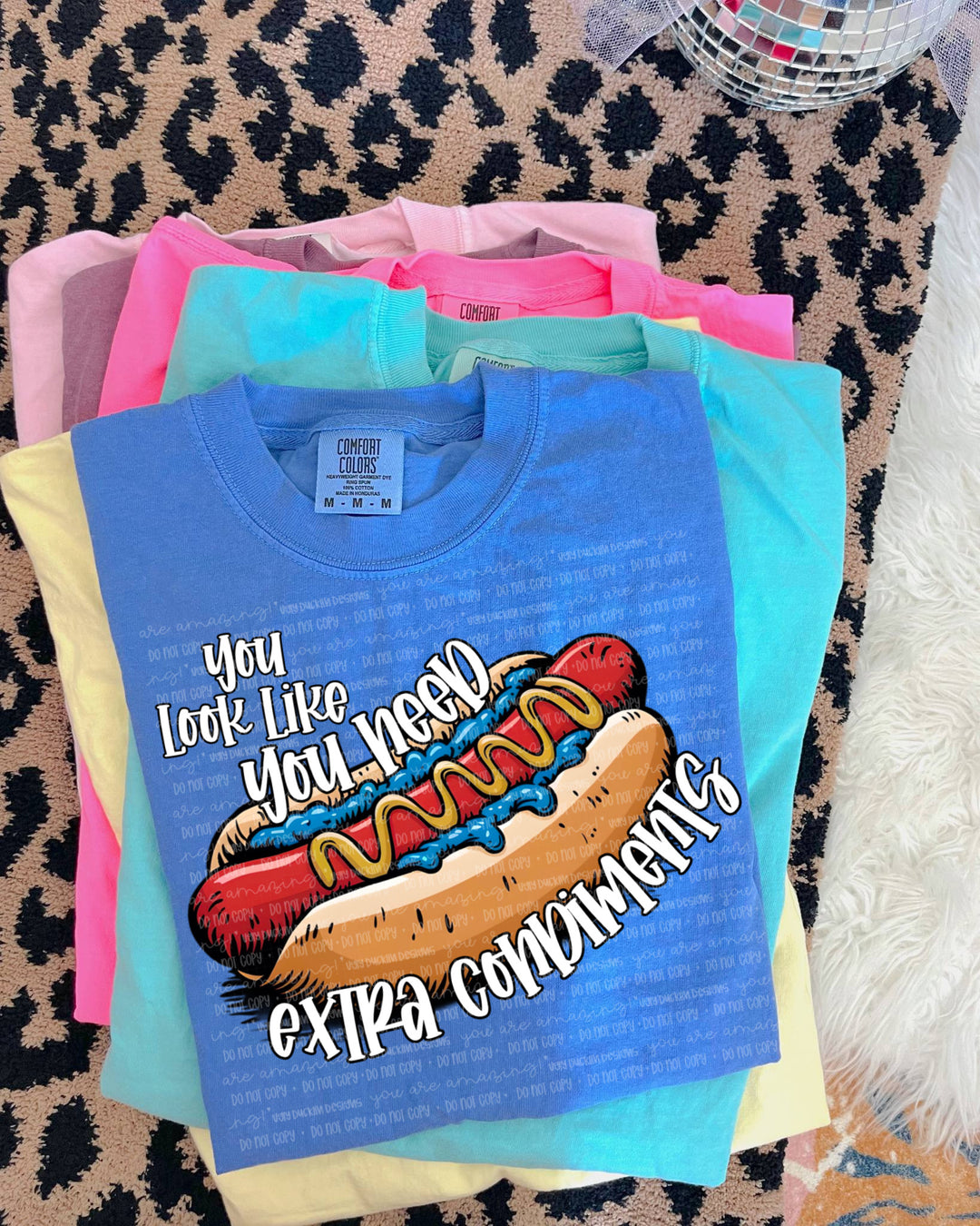 Extra Condiments DTF Print