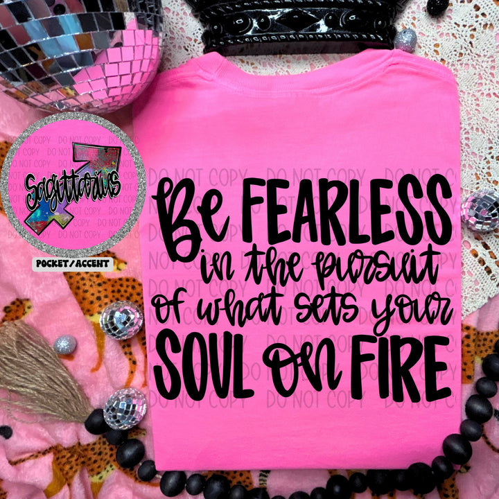 Be Fearless Astrology Signs FRONT DTF Print