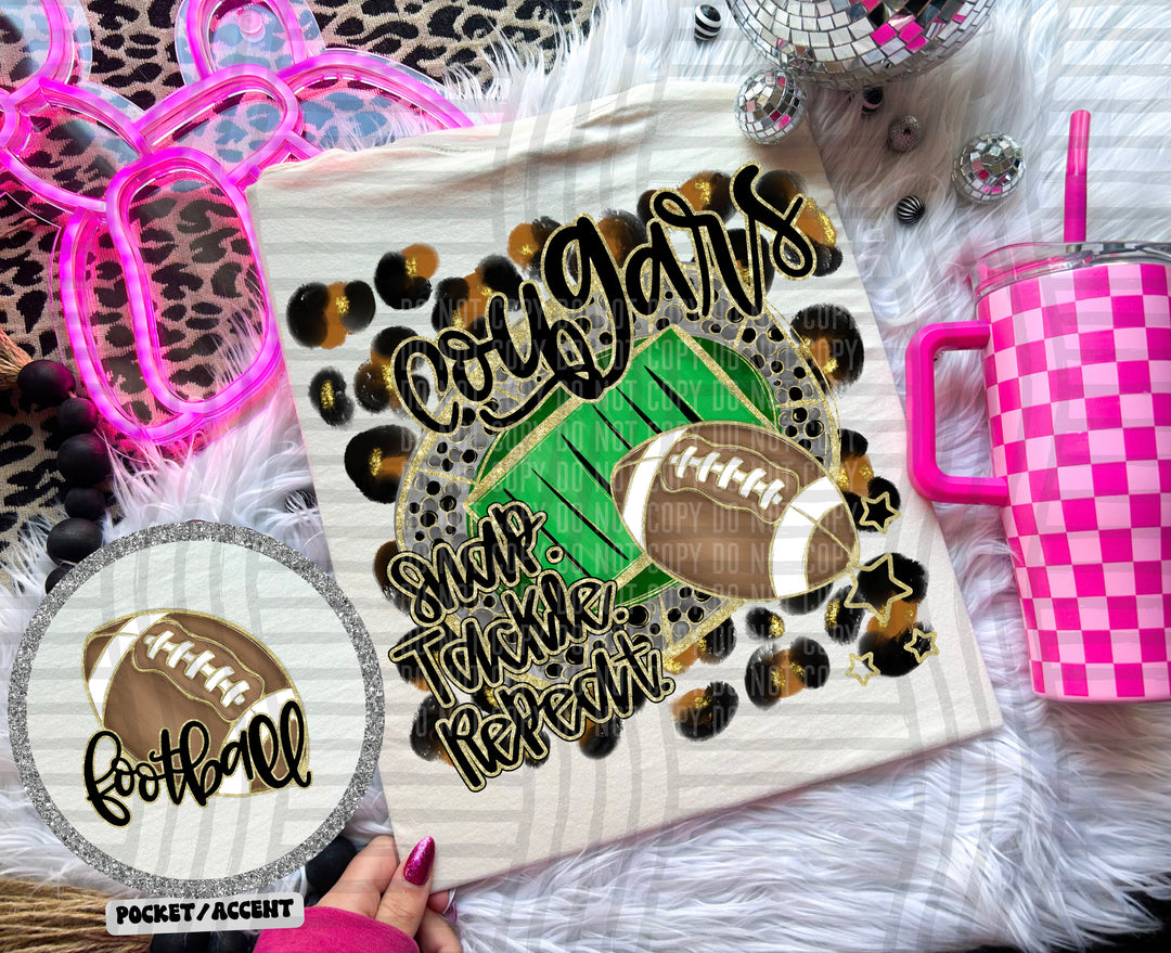 Snap Tackle Repeat DTF Print