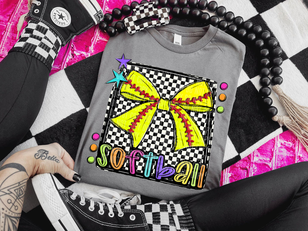 Bright Sports/Ball DTF Print