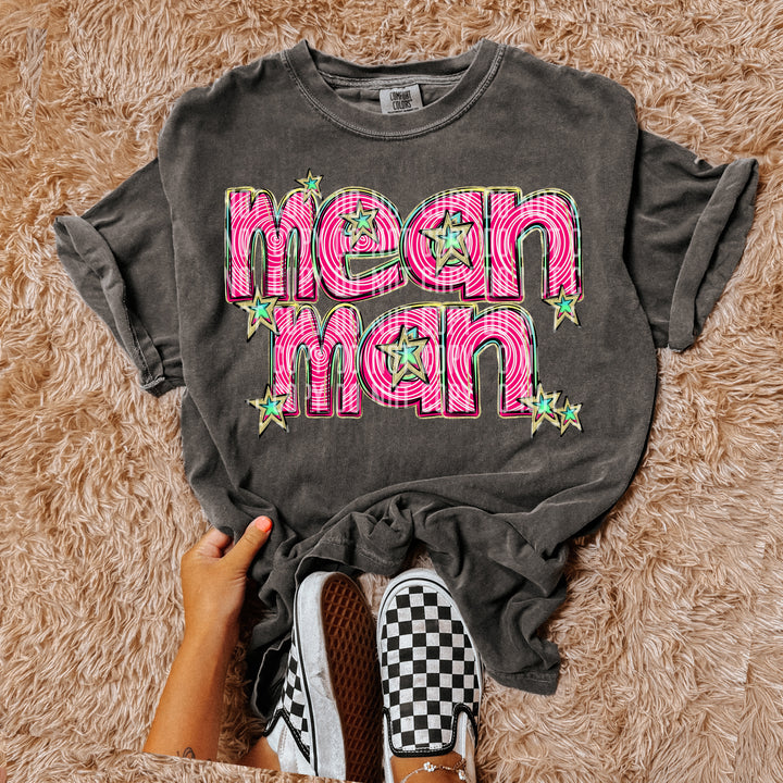 Pink Swirls DTF Print