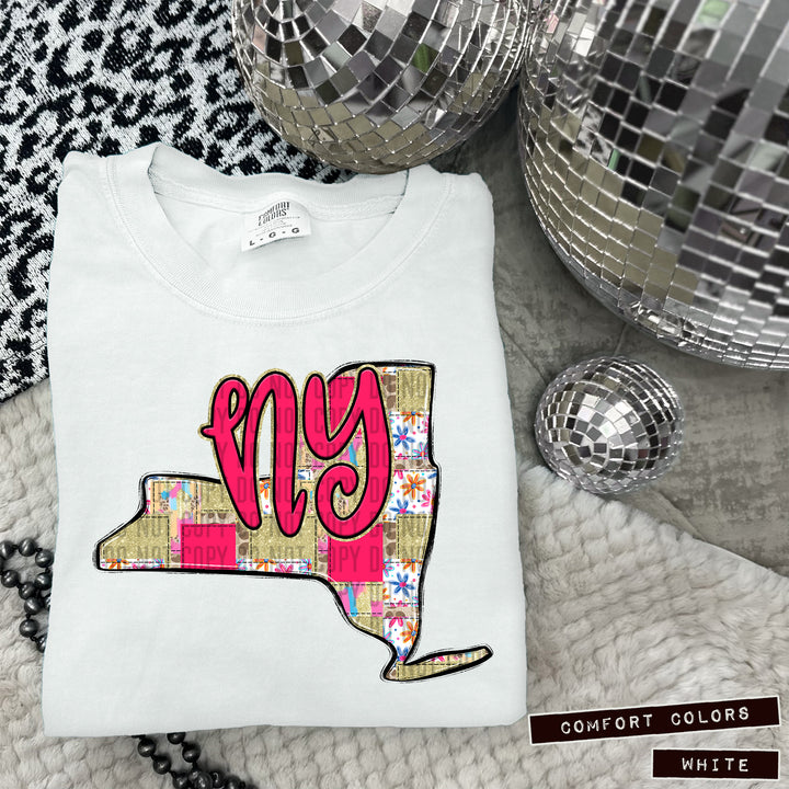 Patches States DTF Print