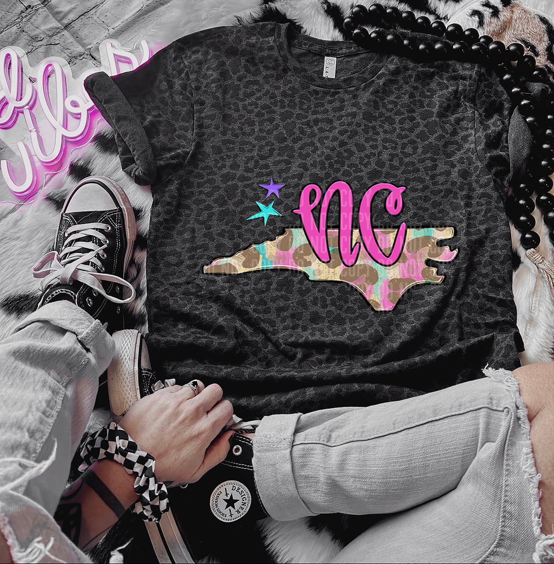 Preppy Bright States DTF Print