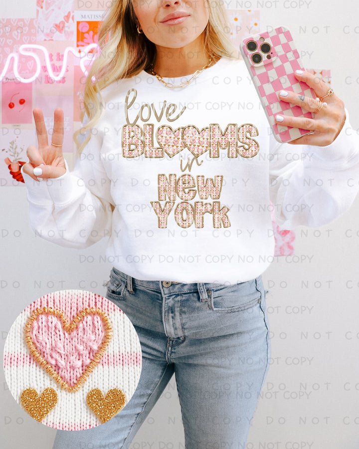 Love Blooms In States DTF Print