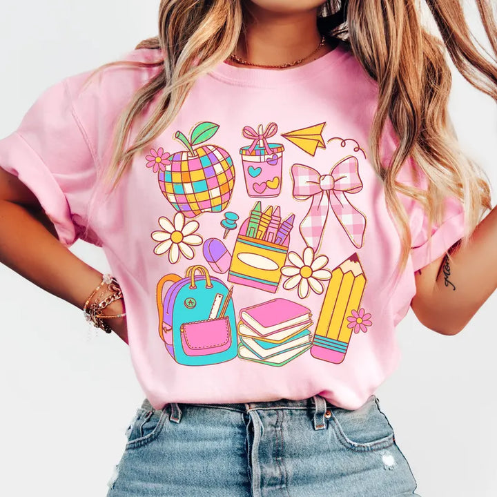 Teacher Collage DTF Print