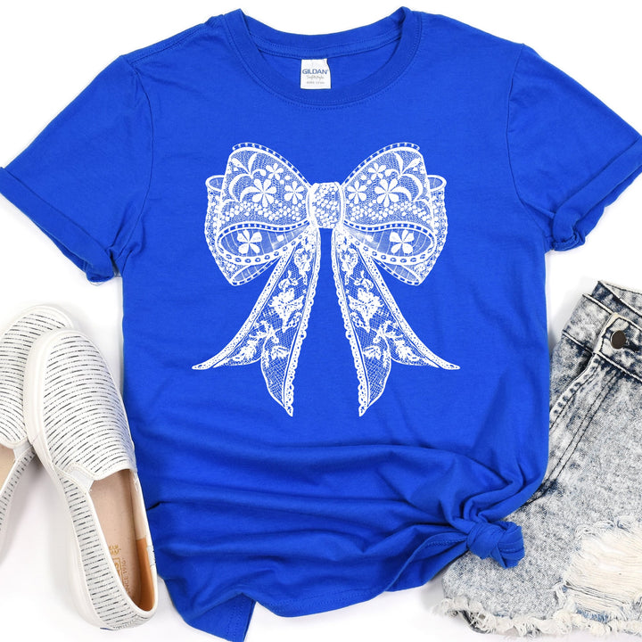 Lace Coquette Bow DTF Print
