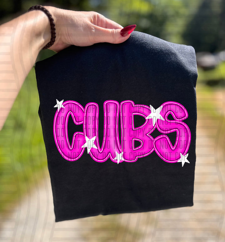 Pink And Preppy Split DTF Print