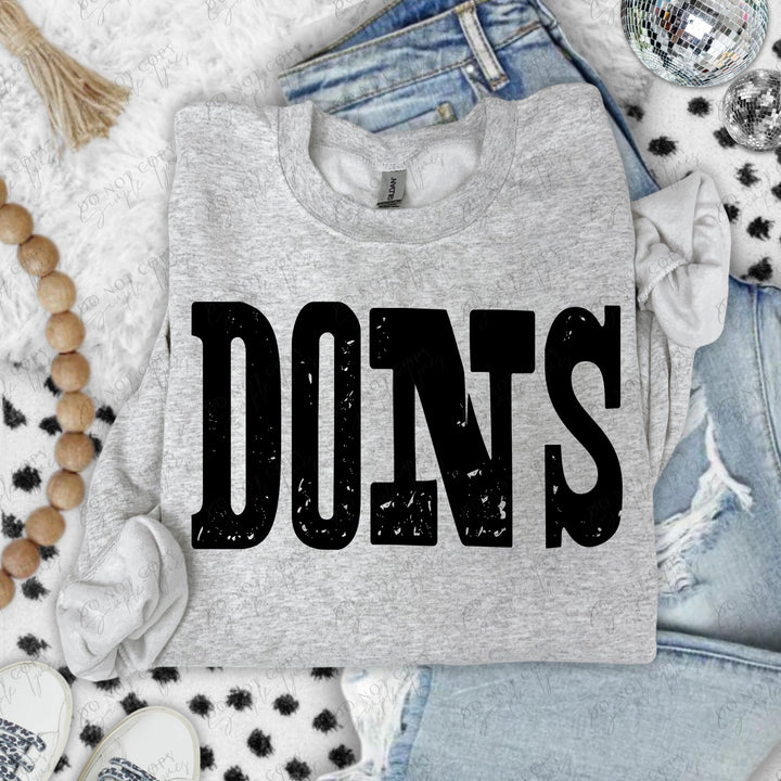 Mixed Up Mascots DTF Print