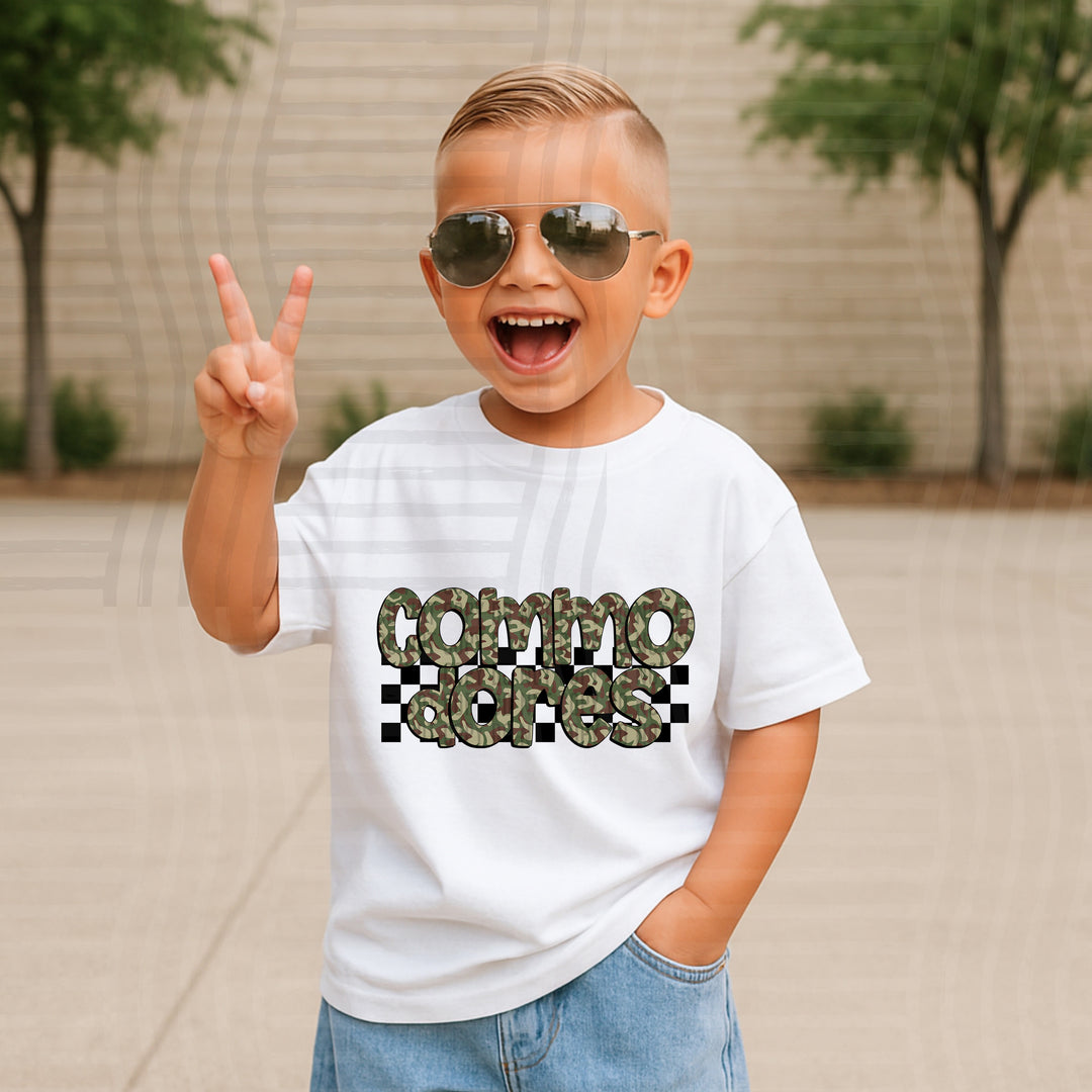Camo DTF Print