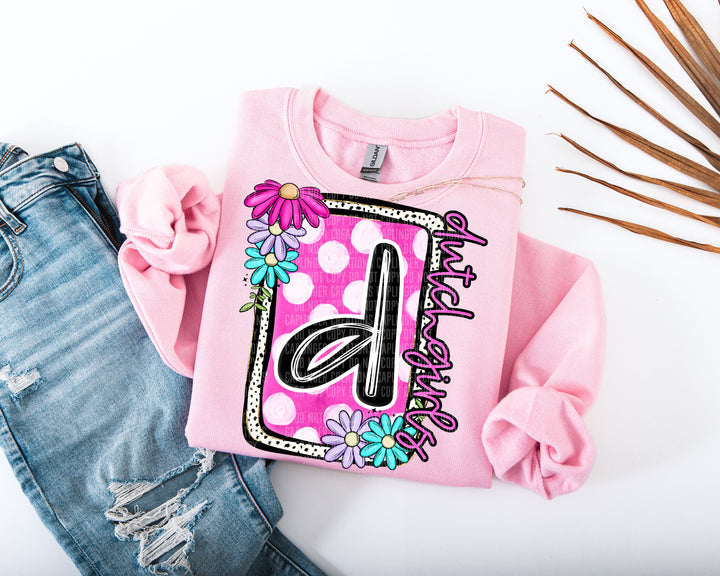 Floral Bloom DTF Print