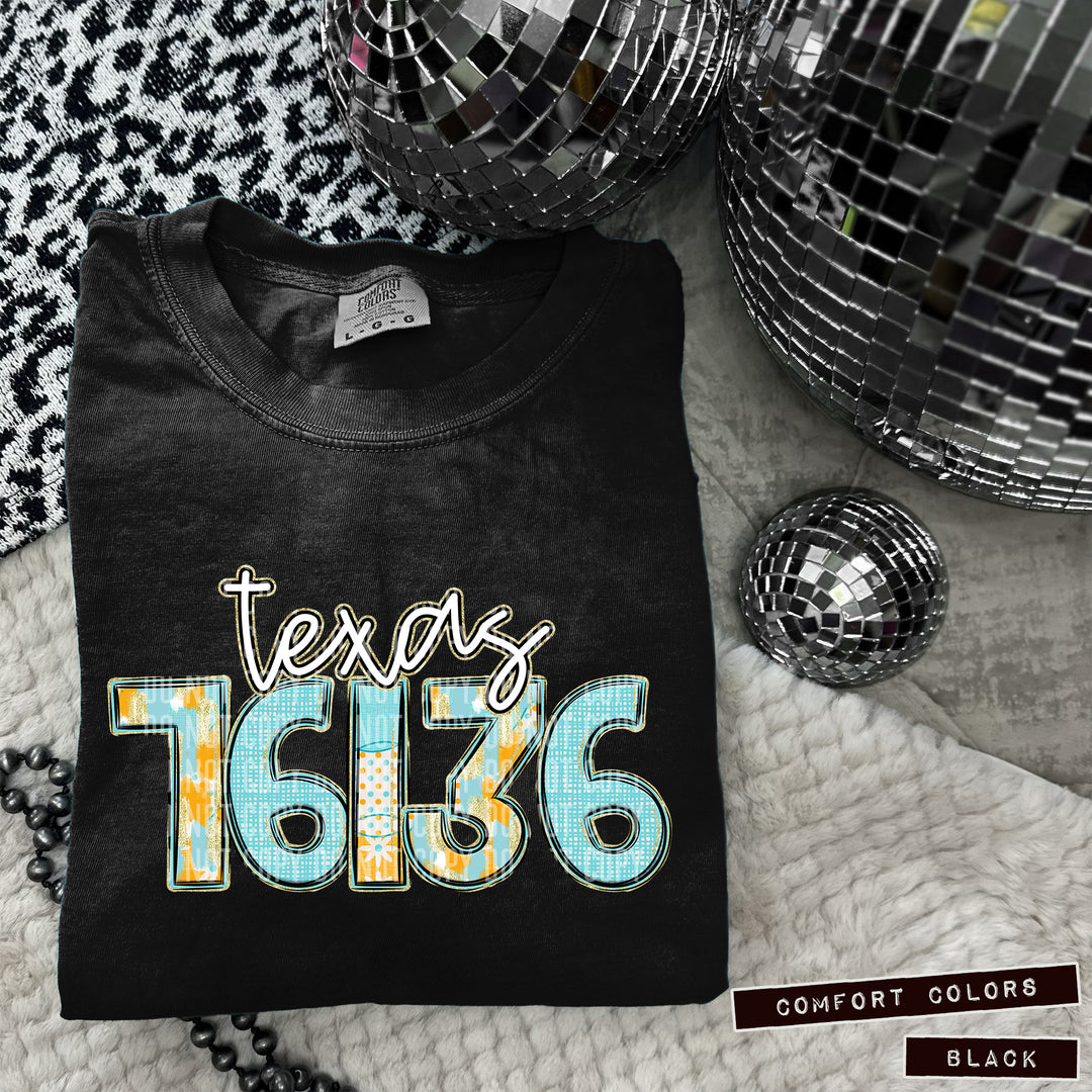 Dotted Daisy Zip Codes No Bows DTF Print
