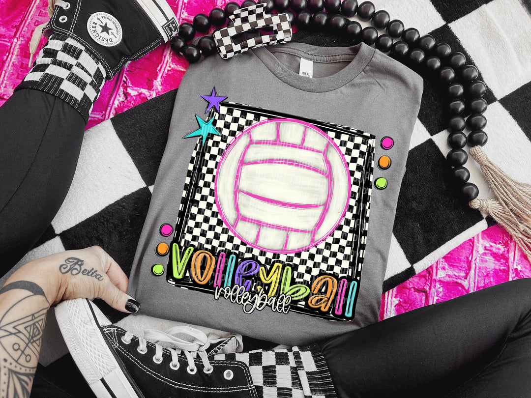 Bright Sports/Ball DTF Print