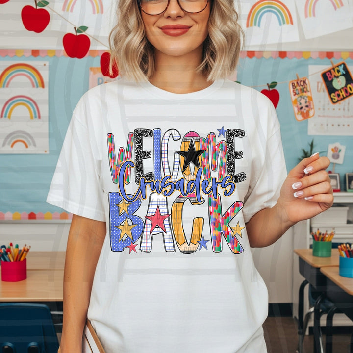 Welcome Back Mascots DTF Print
