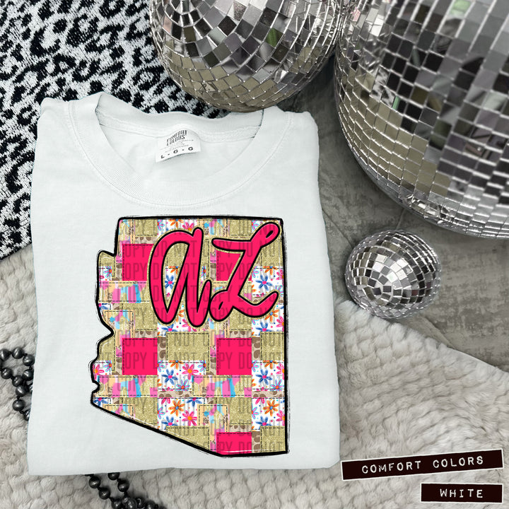 Patches States DTF Print