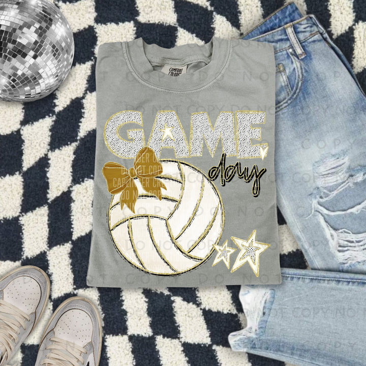 Game Day Volleyball DTF Print