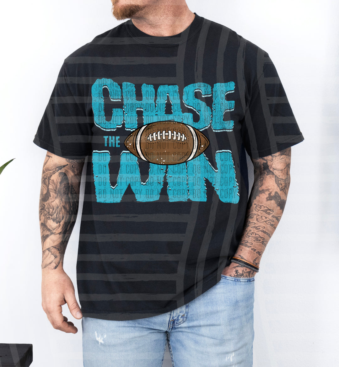 Chase The Win Football DTF Print